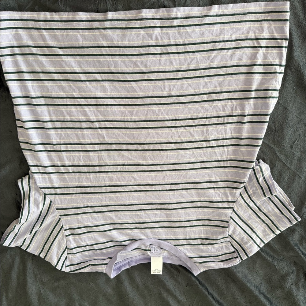 Pink Women’s M Super Soft Striped T-Shirt